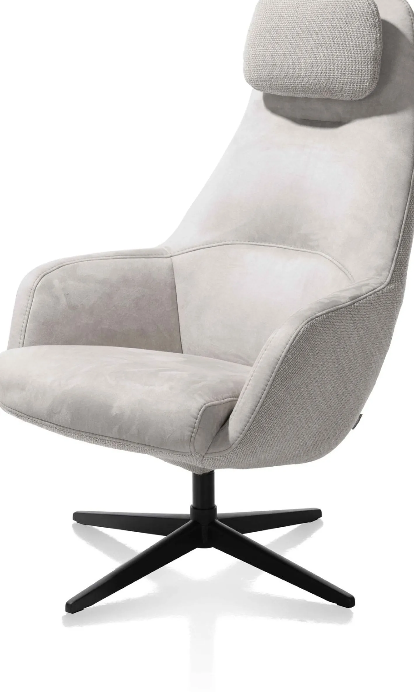 Online XOOON Vernon Draaifauteuil Grijs