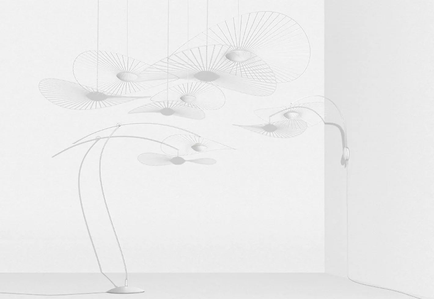 Petite Friture Vertigo Nova L Hanglamp Wit