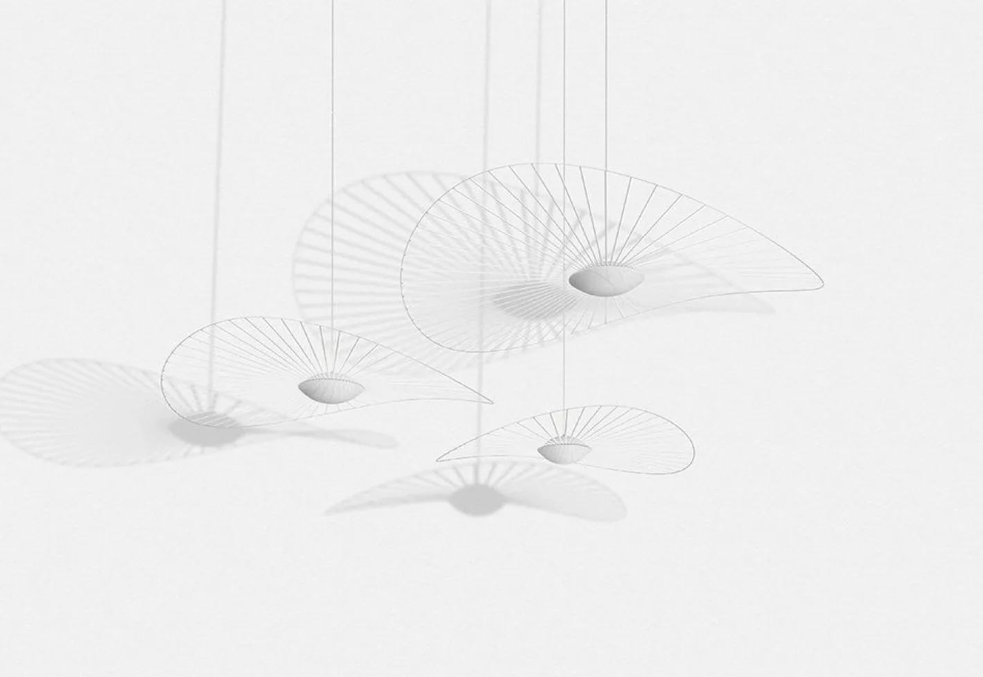Petite Friture Vertigo Nova M Hanglamp Wit