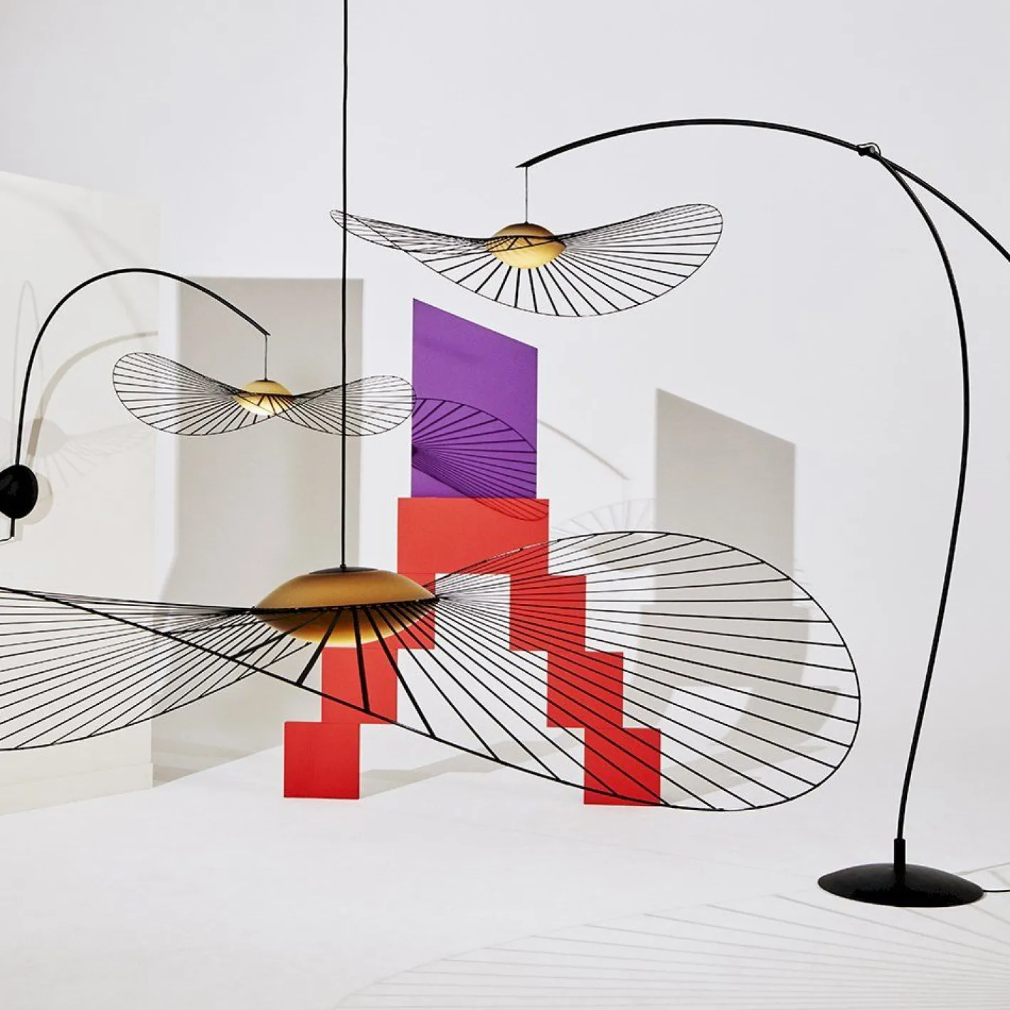 Discount Petite Friture Vertigo Nova M Hanglamp Zwart