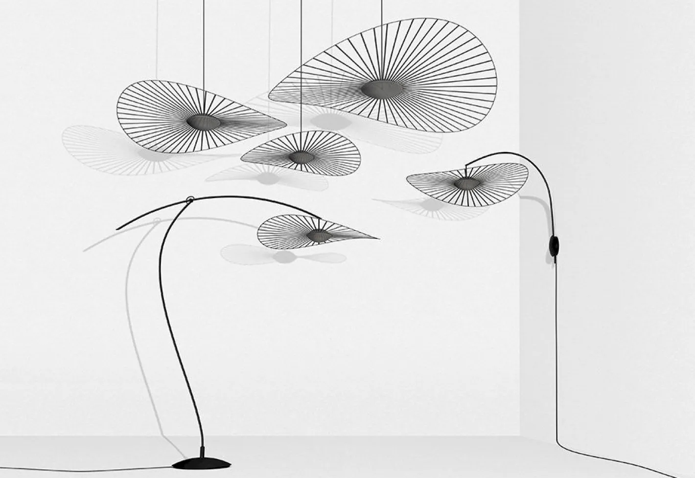 Outlet Petite Friture Vertigo Nova S Hanglamp Zwart