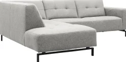 Online Trendhopper Viborg Links Hoekbank Light Grey