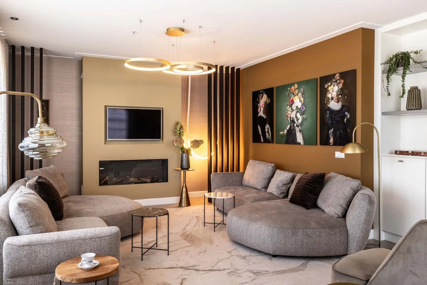 Online Lucide Vidal Hanglamp Goud