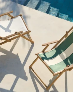 Online Kave Home Vilara Strandstoel Beige, Groen