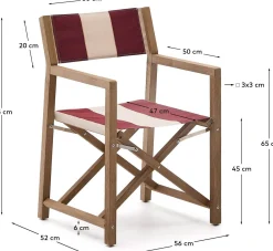 Online Kave Home Vilara Tuinstoel Beige
