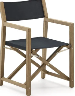 Discount Kave Home Vilara Tuinstoel Zwart