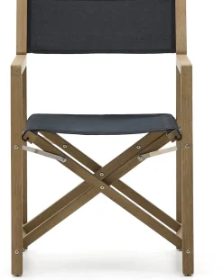 Discount Kave Home Vilara Tuinstoel Zwart