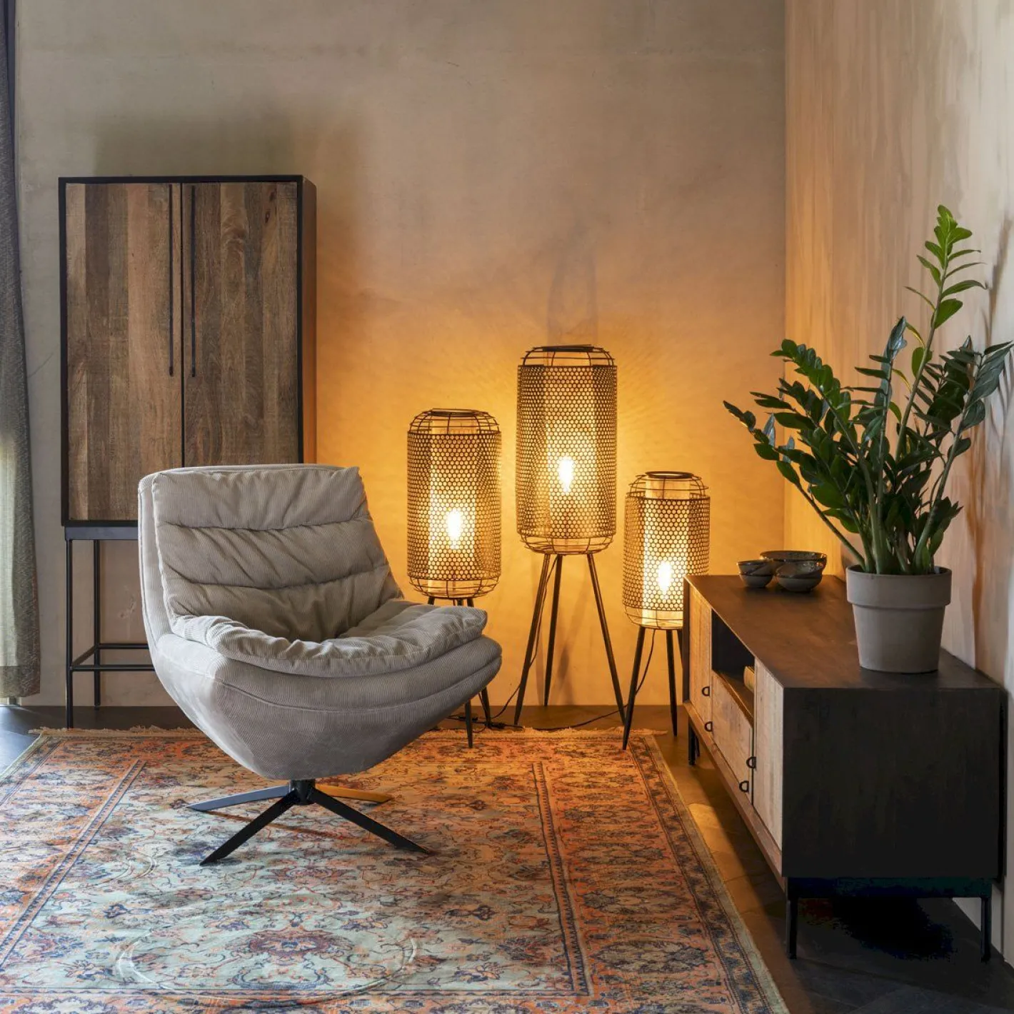 Sale Dutchbone Vince Fauteuil Beige
