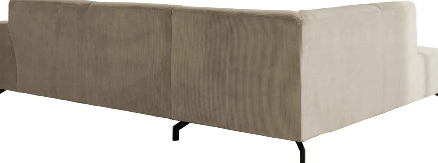 Outlet Eijerkamp Collectie Vince Links Hoekbank Shitake / Beige