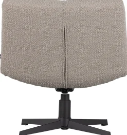 Clearance WOOOD Vinny Draaifauteuil Sand