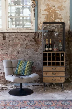 Clearance Dutchbone Vino Wijnkast Brown
