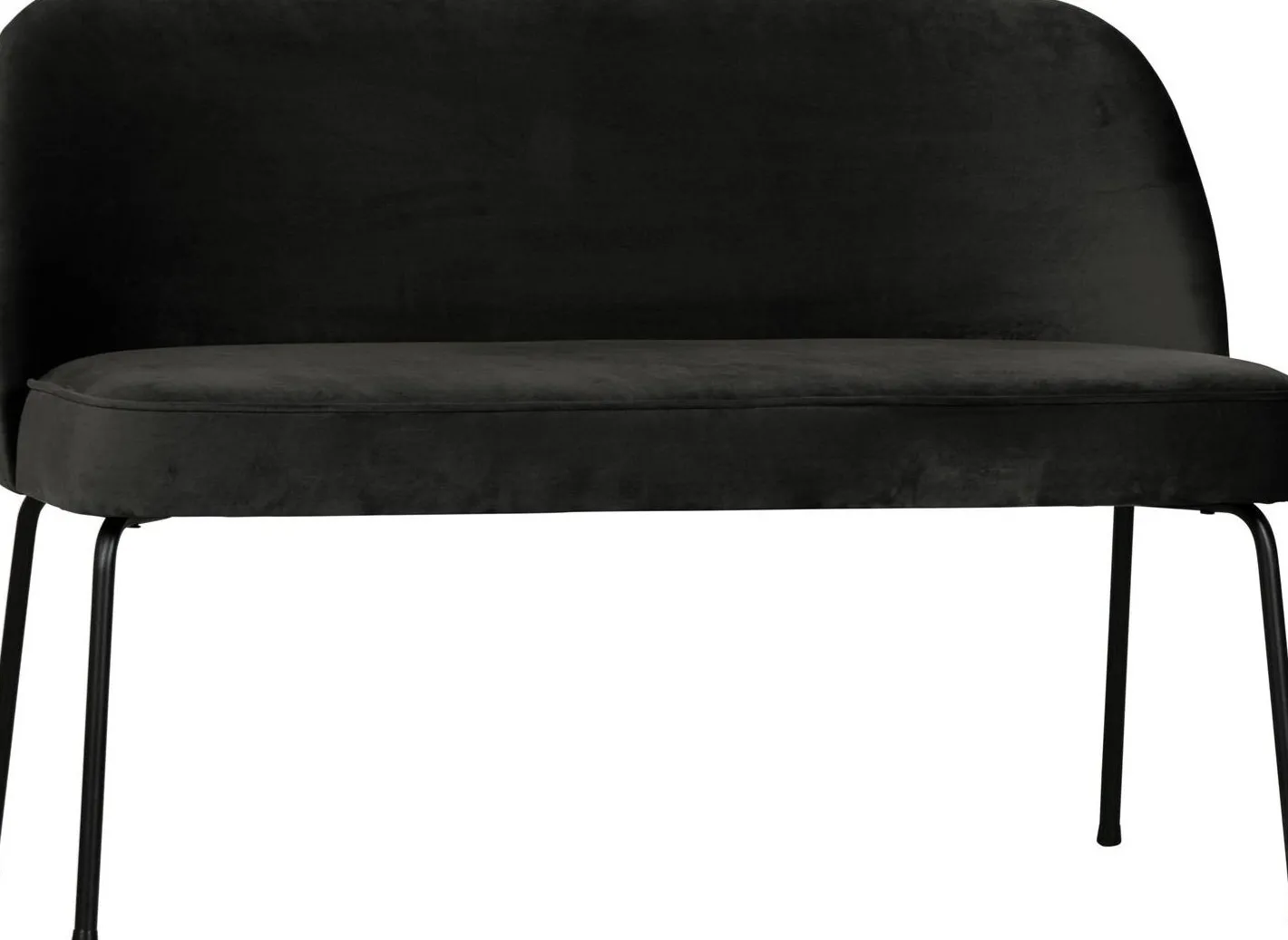 Clearance WOOOD Vogue Eetkamerbank Zwart