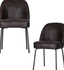 Outlet WOOOD Vogue Eetkamerstoel Zwart
