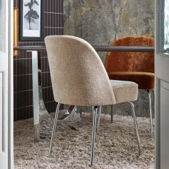 Online WOOOD Vogue Eetkamerstoel Sand
