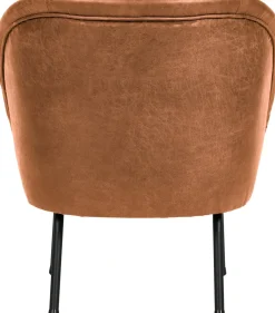 New WOOOD Vogue Fauteuil cognac