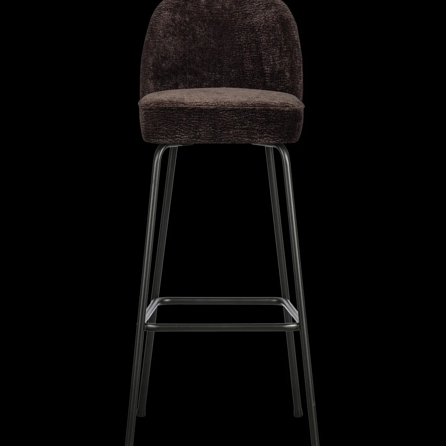 New WOOOD Vogue Hoog Barstoel Dark Brown