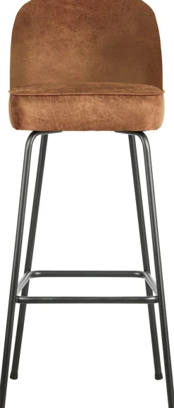 Best WOOOD Vogue Hoog Barstoel Cognac