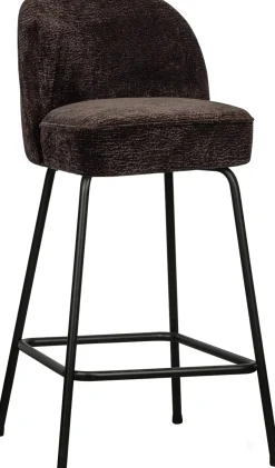 WOOOD Vogue Laag Barstoel Dark Brown
