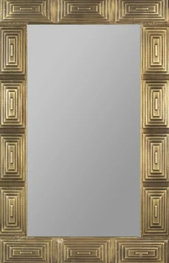 Discount Dutchbone Volan Spiegel Gold