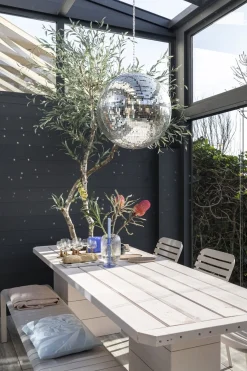 Zuiver Vondel Tuinbank Clay