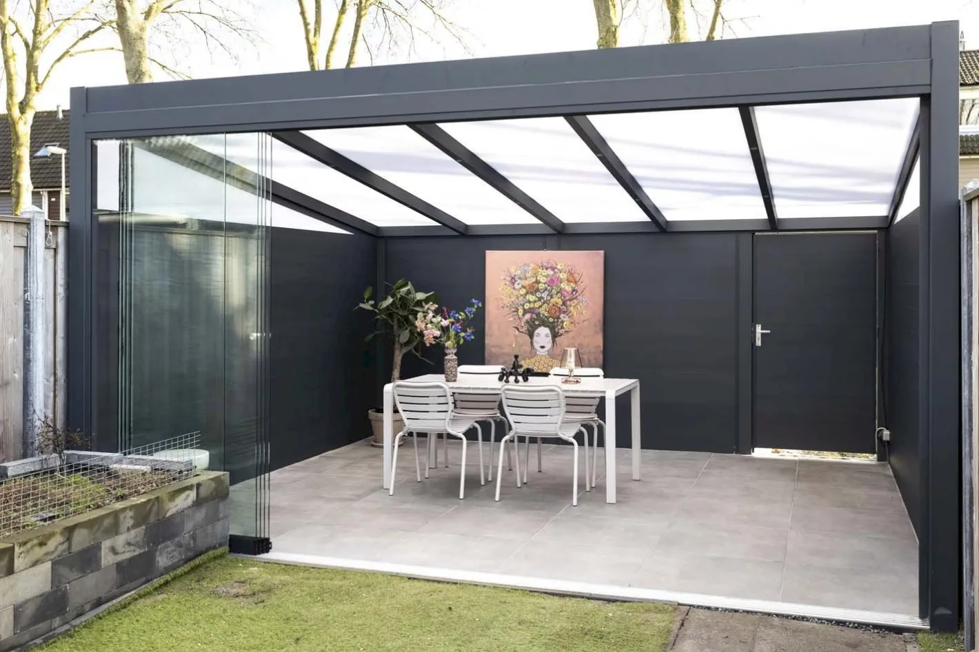 Best Zuiver Vondel Tuintafel White