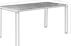 Online Zuiver Vondel Tuintafel Black