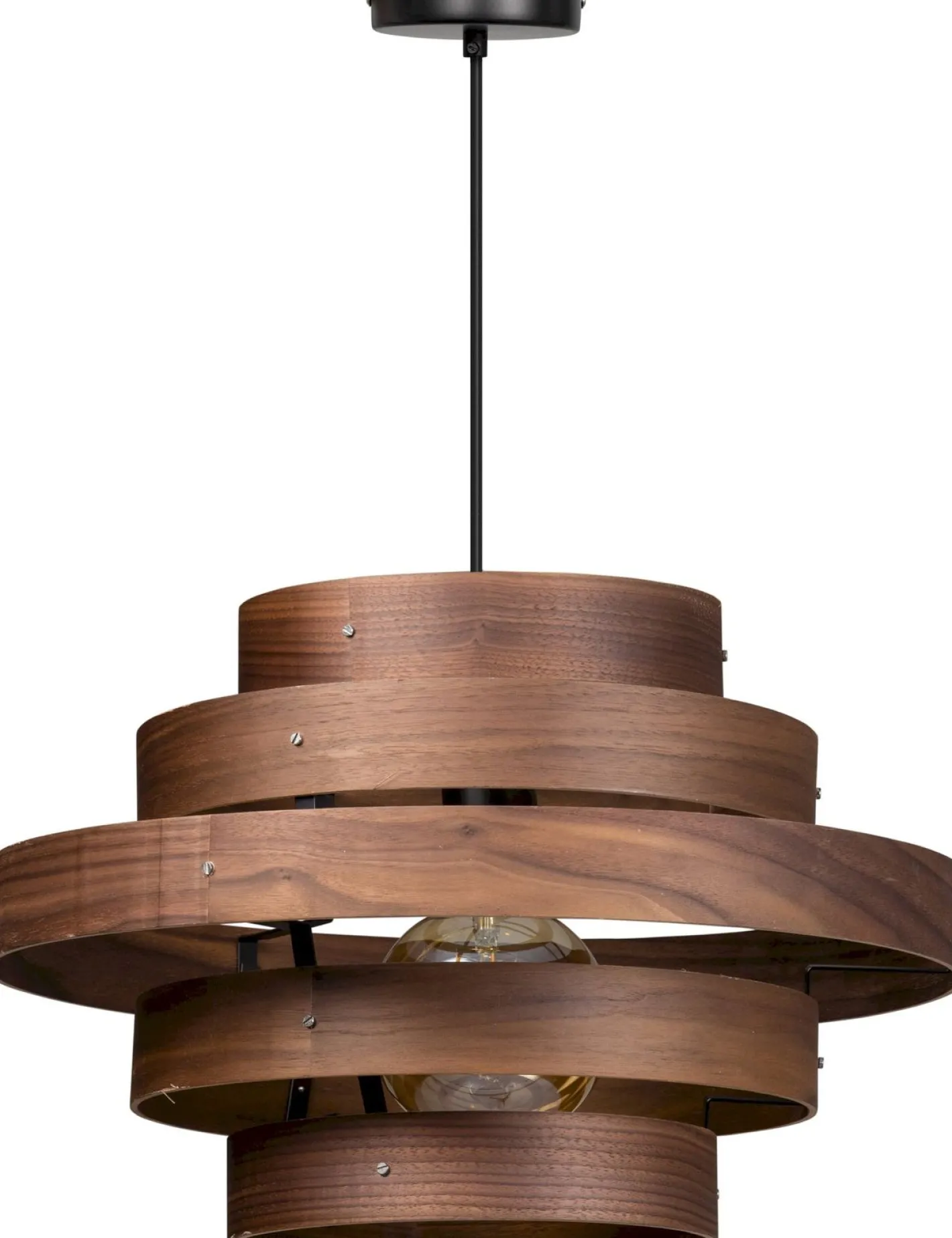 Discount Eijerkamp Collectie Walnut Hanglamp Bruin