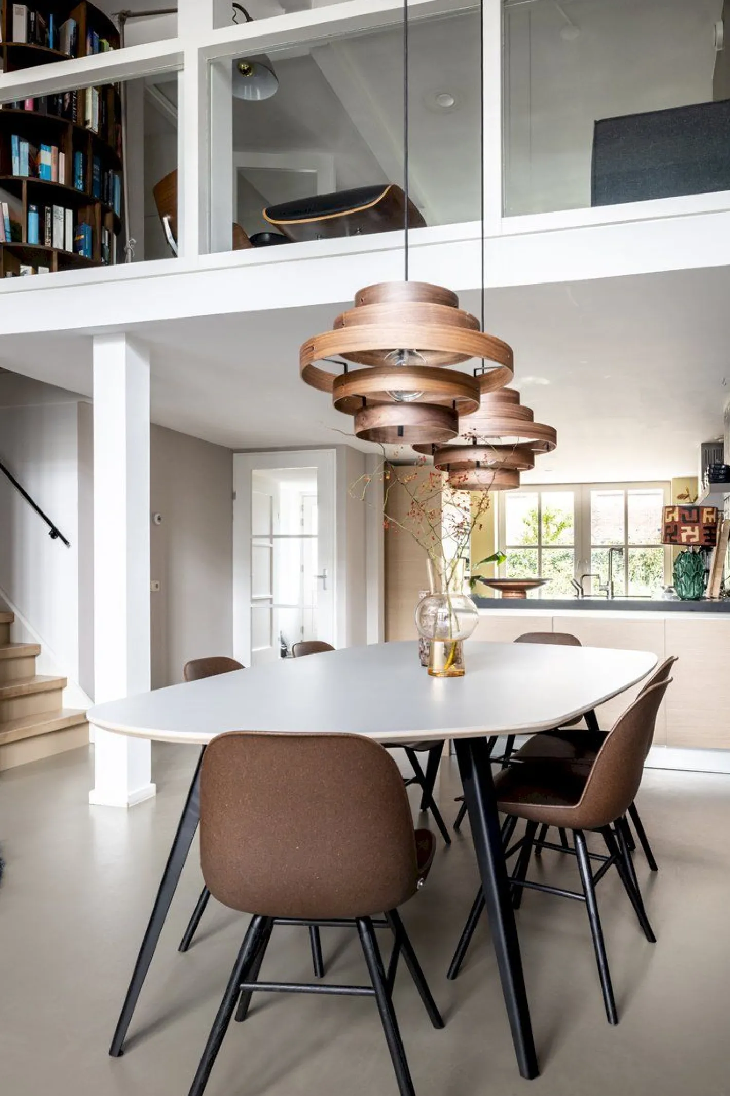 Discount Eijerkamp Collectie Walnut Hanglamp Bruin