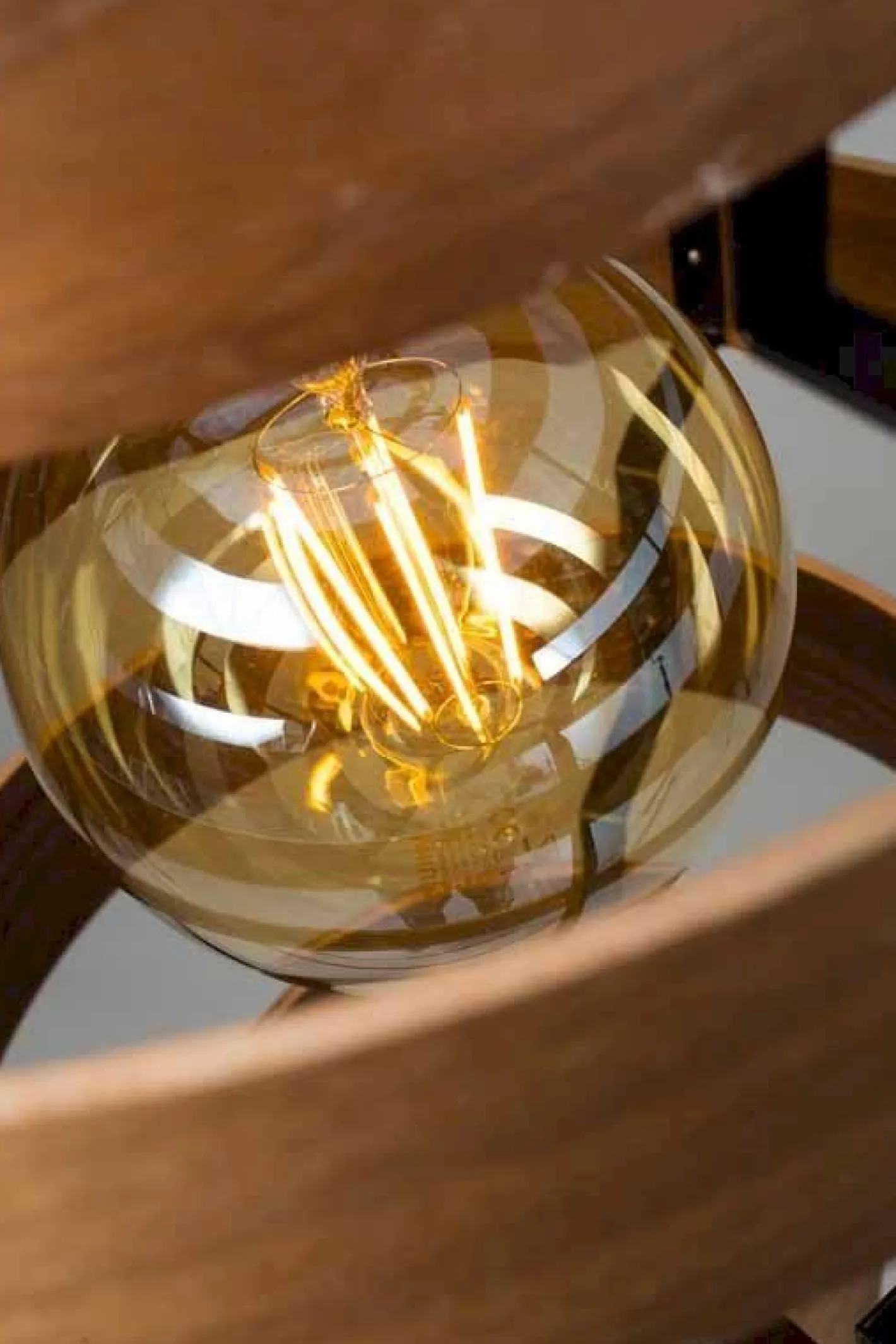 Discount Eijerkamp Collectie Walnut Hanglamp Bruin