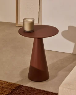 Kave Home Wilshire Bijzettafel Terracotta