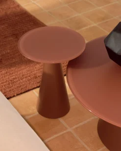 Kave Home Wilshire Bijzettafel Terracotta