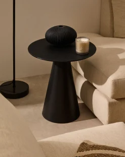 Discount Kave Home Wilshire M Bijzettafel Zwart