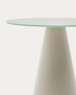 Discount Kave Home Wilshire M Bijzettafel Mat Grijs