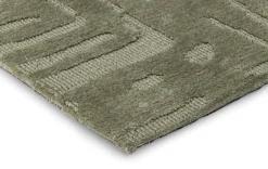 Online COCO maison Winding Vloerkleed Olive
