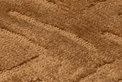 Online COCO maison Winding Vloerkleed Okergeel