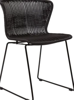 Clearance WOOOD Wings Set van 2 Eetkamerstoel Black
