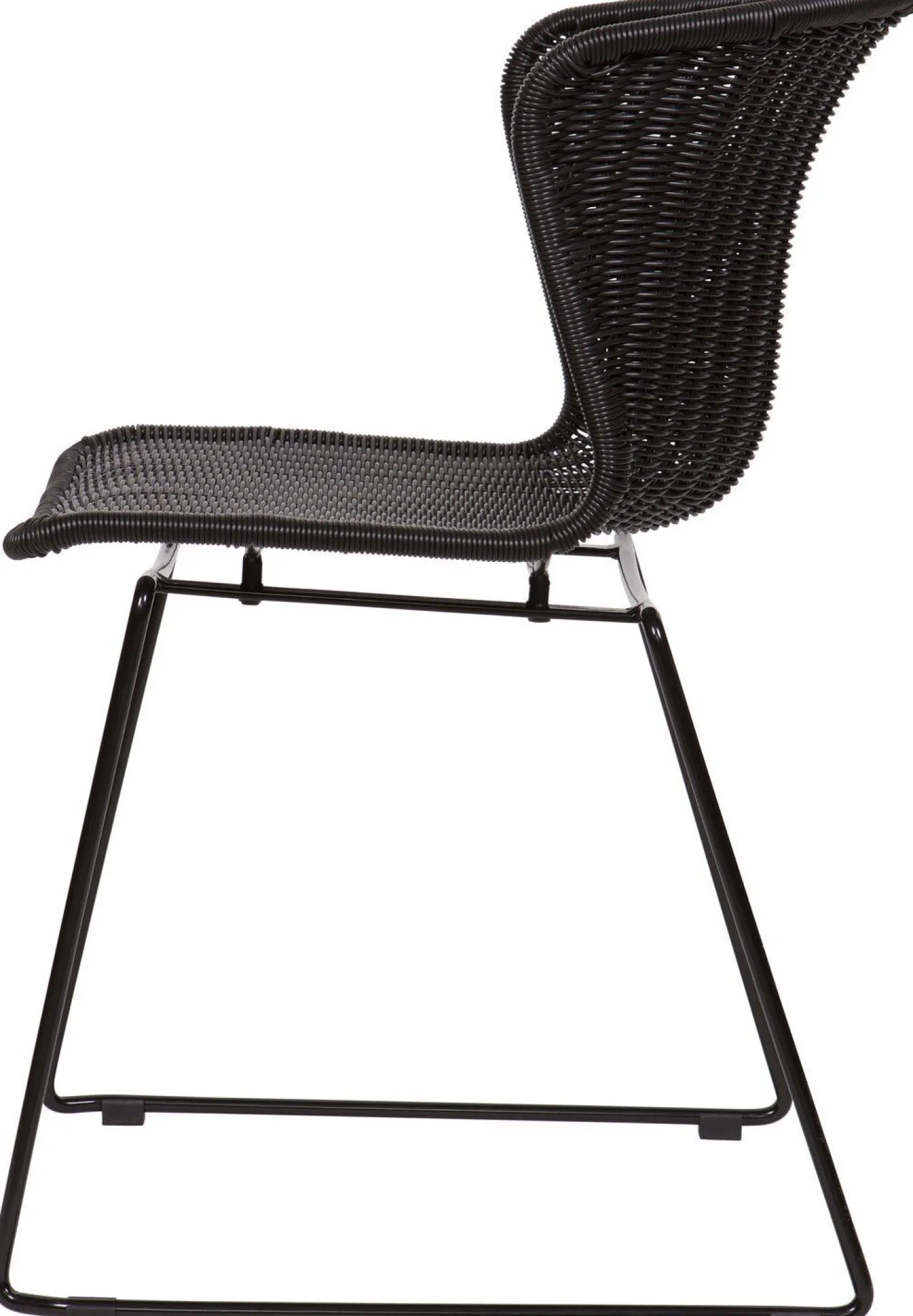 Clearance WOOOD Wings Set van 2 Eetkamerstoel Black