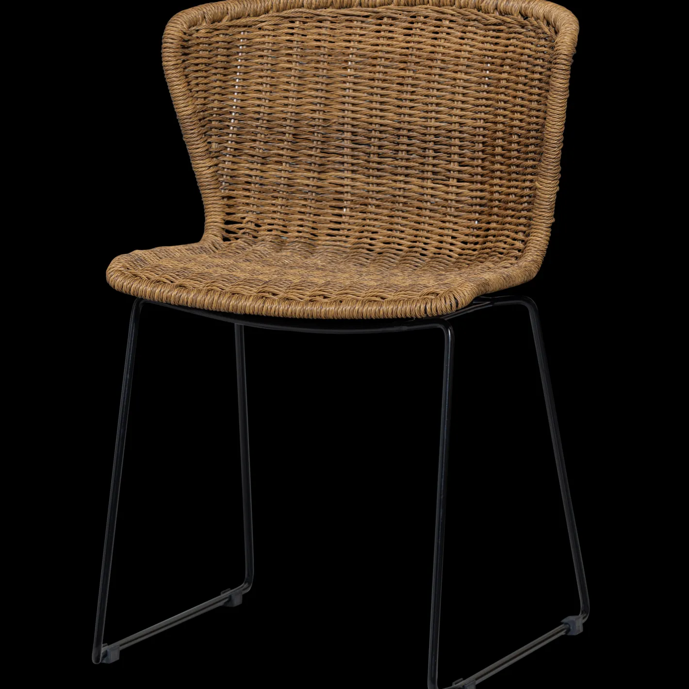 Online WOOOD Wings Set van 2 Eetkamerstoel Natural