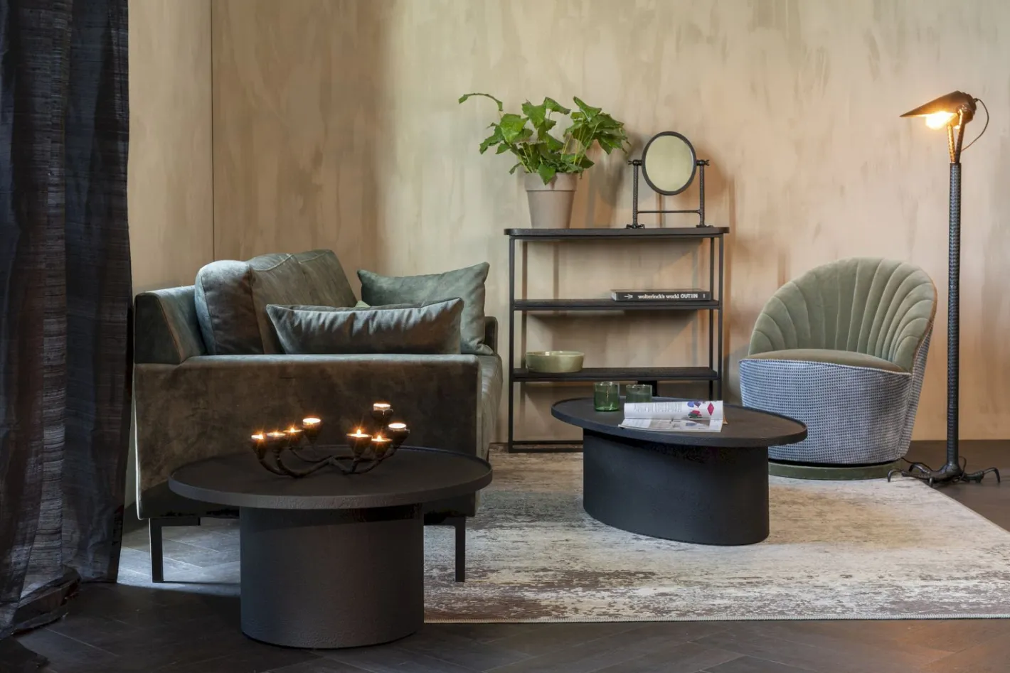 Dutchbone Winston Salontafel Black