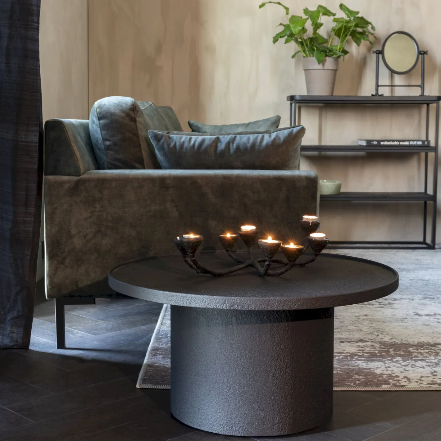 Outlet Dutchbone Winston Wandtafel Black