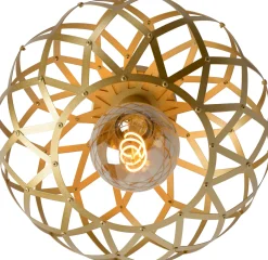 Outlet Lucide Wolfram Plafondlamp Goud