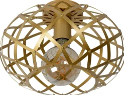 Outlet Lucide Wolfram Plafondlamp Goud