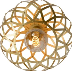 Outlet Lucide Wolfram Plafondlamp Goud