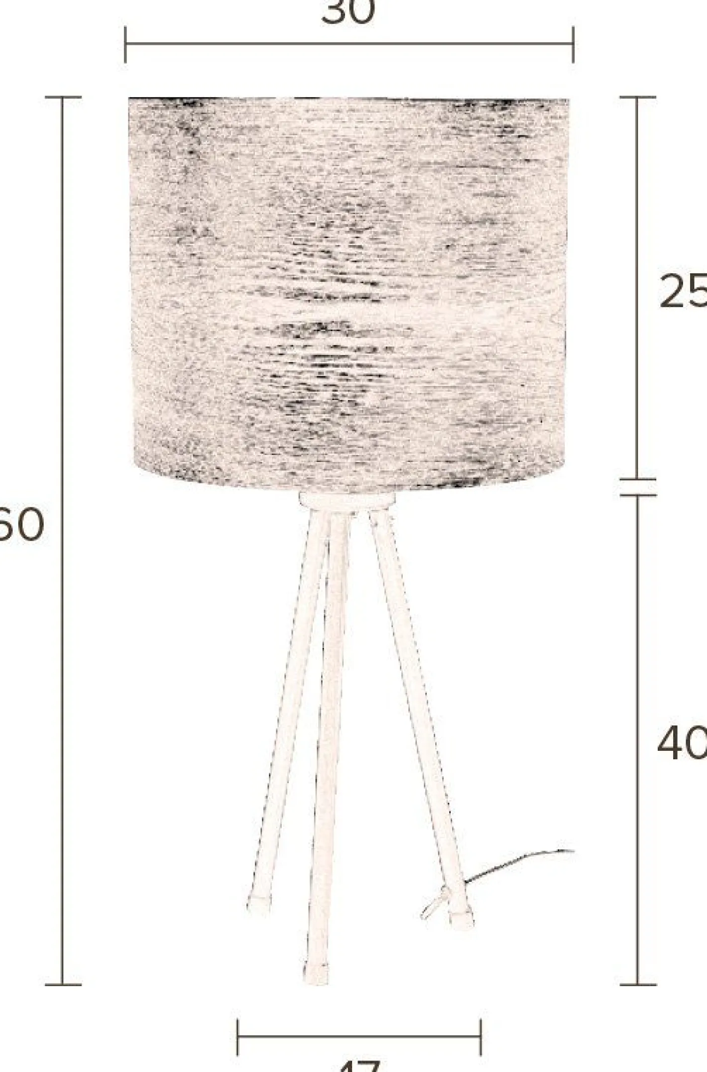 Hot Dutchbone Woodland Tafellamp