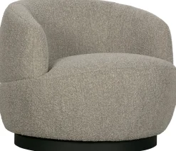 Online WOOOD Woolly Draaifauteuil Naturel