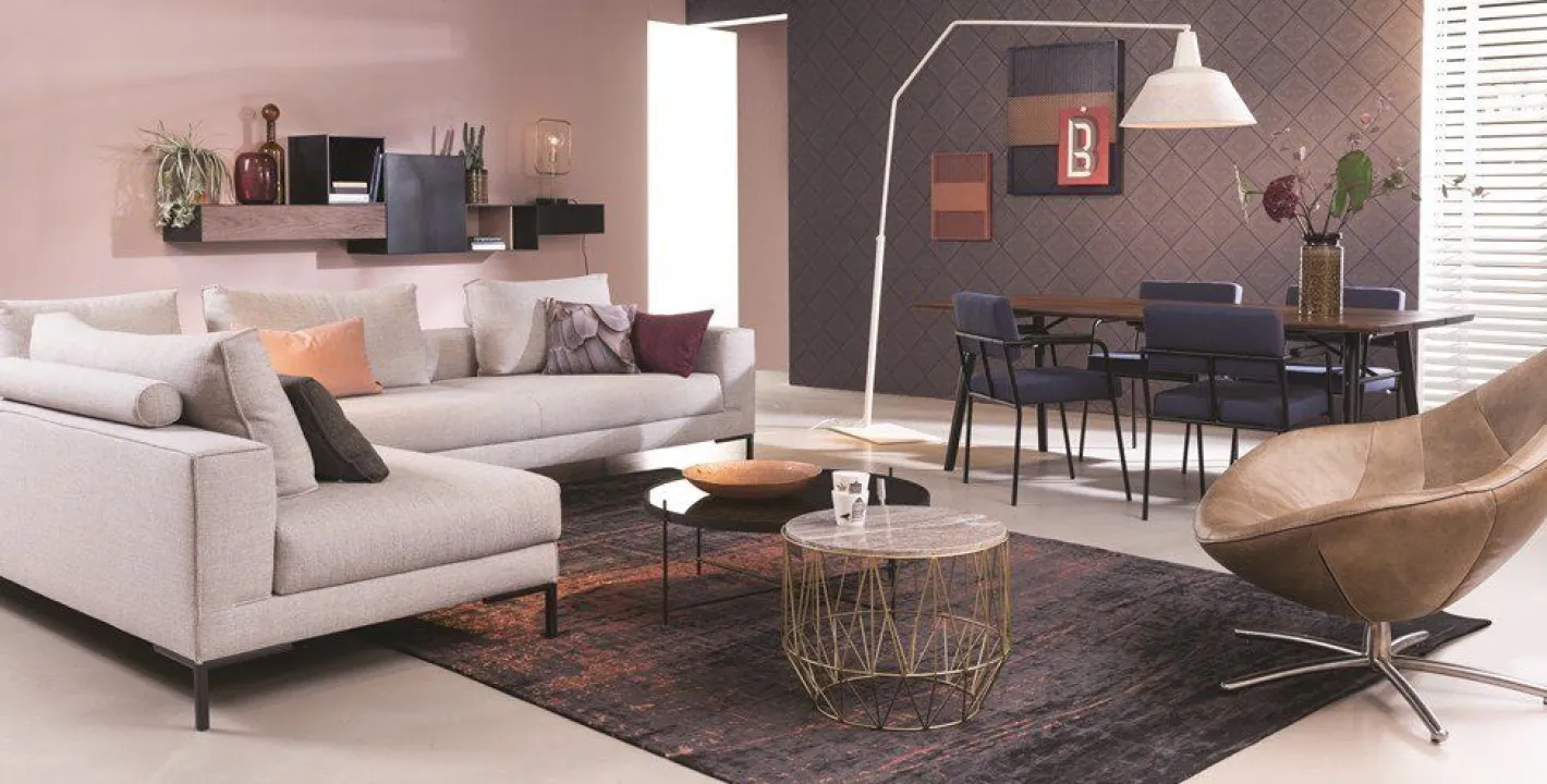Outlet Eijerkamp Collectie Worker Vloerlamp zwart