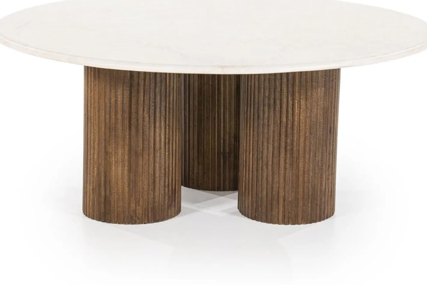 Online Eleonora Xavi Salontafel Wit, Naturel
