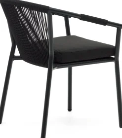 Sale Kave Home Xelida Tuinstoel Zwart