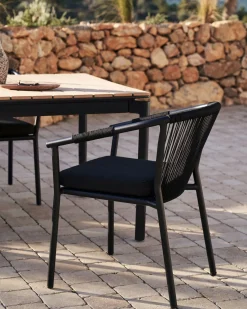 Sale Kave Home Xelida Tuinstoel Zwart