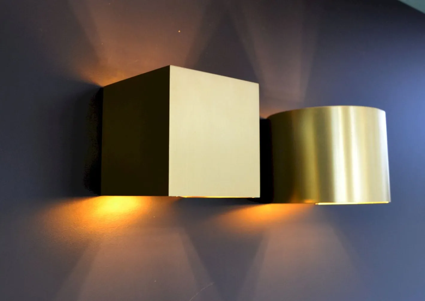 Online Lucide XIO Wandlamp Goud